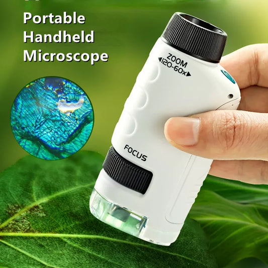 Microscope Kids - Science Toy Kit 60-120X