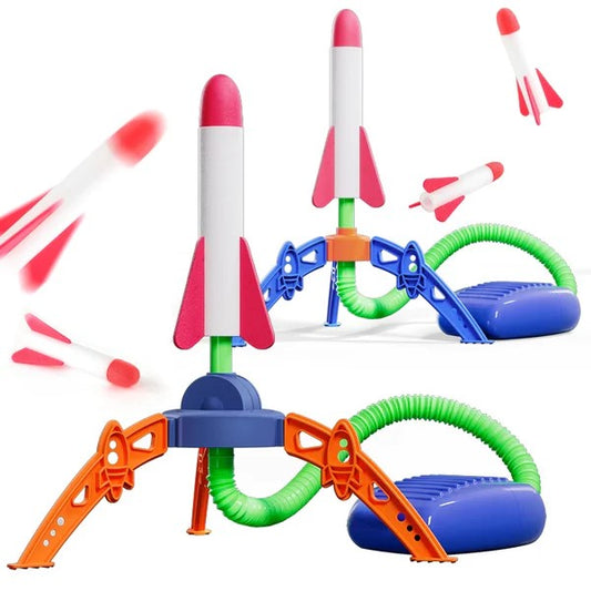 Air Stomp Rocket Launcher - High Flying Toy Foam Blaster